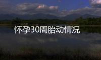 怀孕30周胎动情况